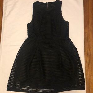 Black a-line dress